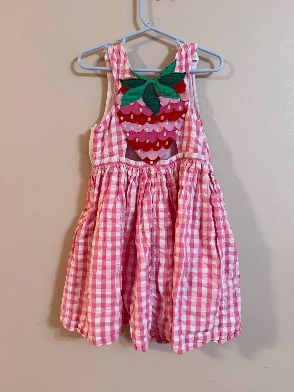 Mini Boden Strawberry Dress Size 6/7